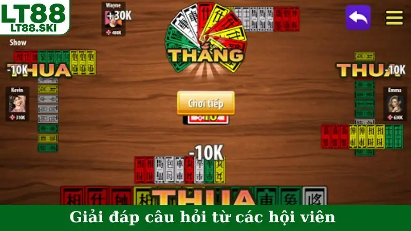 Giải đáp câu hỏi từ các hội viên