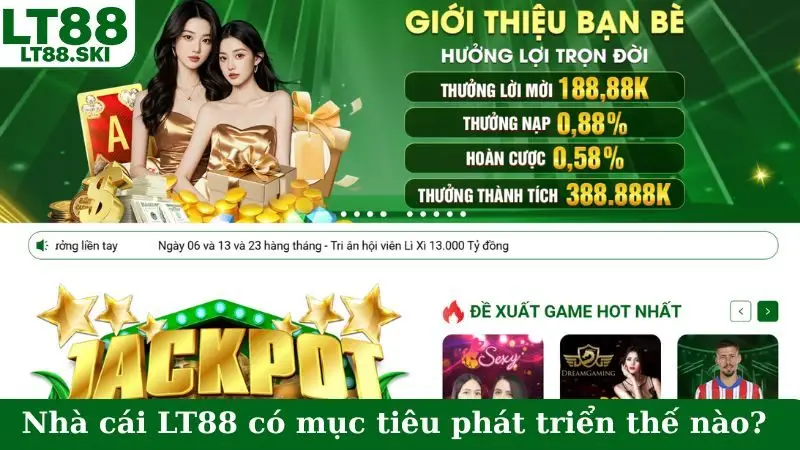 Nhà cái LT88 có mục tiêu phát triển thế nào?