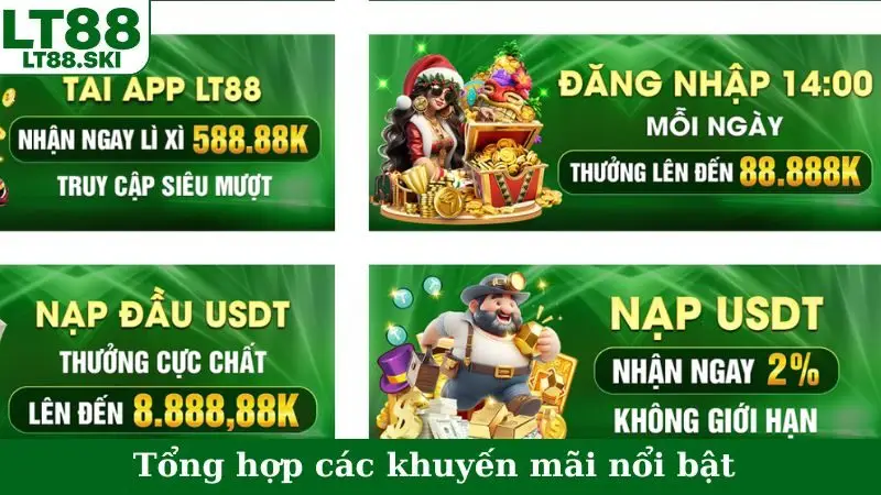 Tổng hợp các khuyến mãi nổi bật